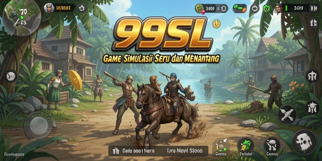 Tampilan gameplay 99SL yang realistis dan interaktif.