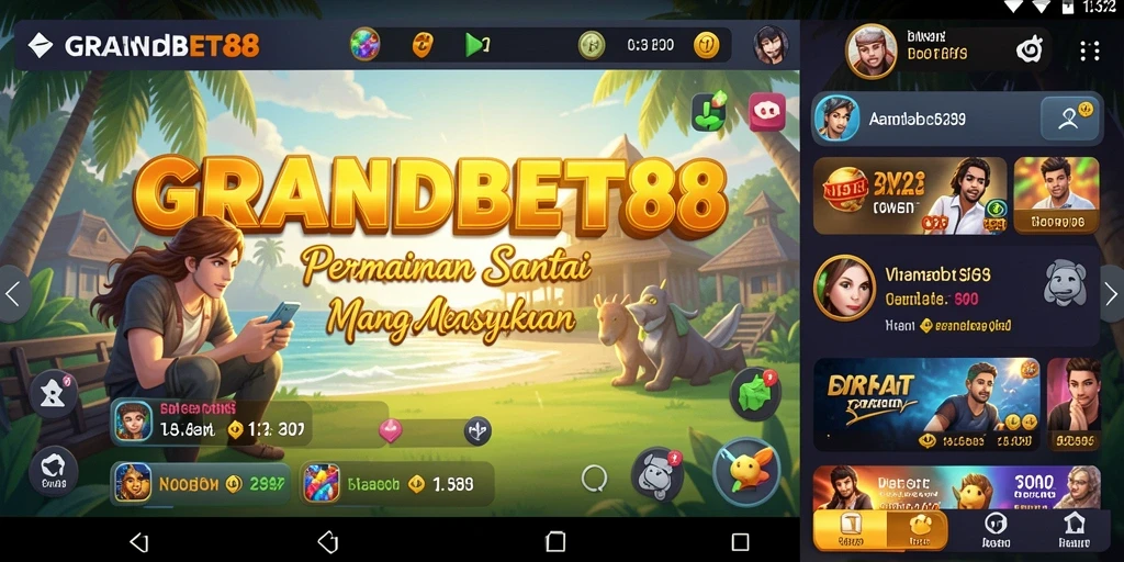 Tangkapan layar dari gameplay seru GRANDBET88 yang mengasyikkan.