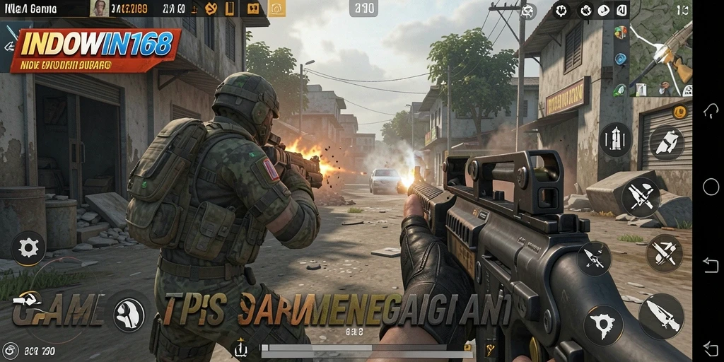 Tangkapan layar gameplay INDOWIN168 yang mendebarkan dan penuh aksi.