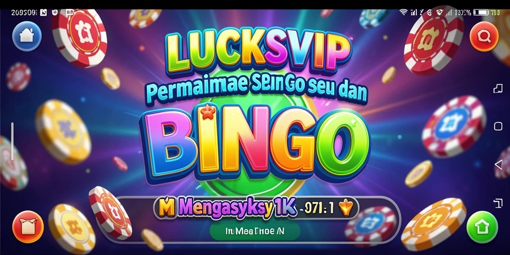 Tampilan gameplay seru dari LUCKSVIP yang menggugah semangat bermain Bingo.