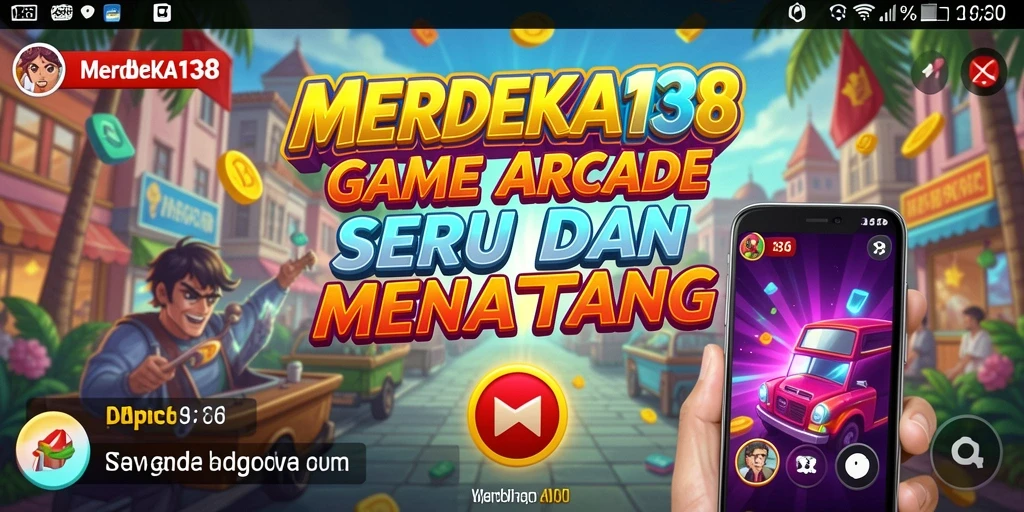 Tampilan gameplay seru dari permainan Arcade MERDEKA138.