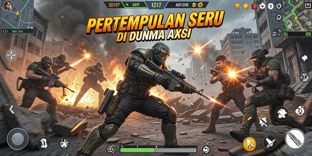 Tampilkan aksi seru dari permainan SD107 dengan grafis menawan.