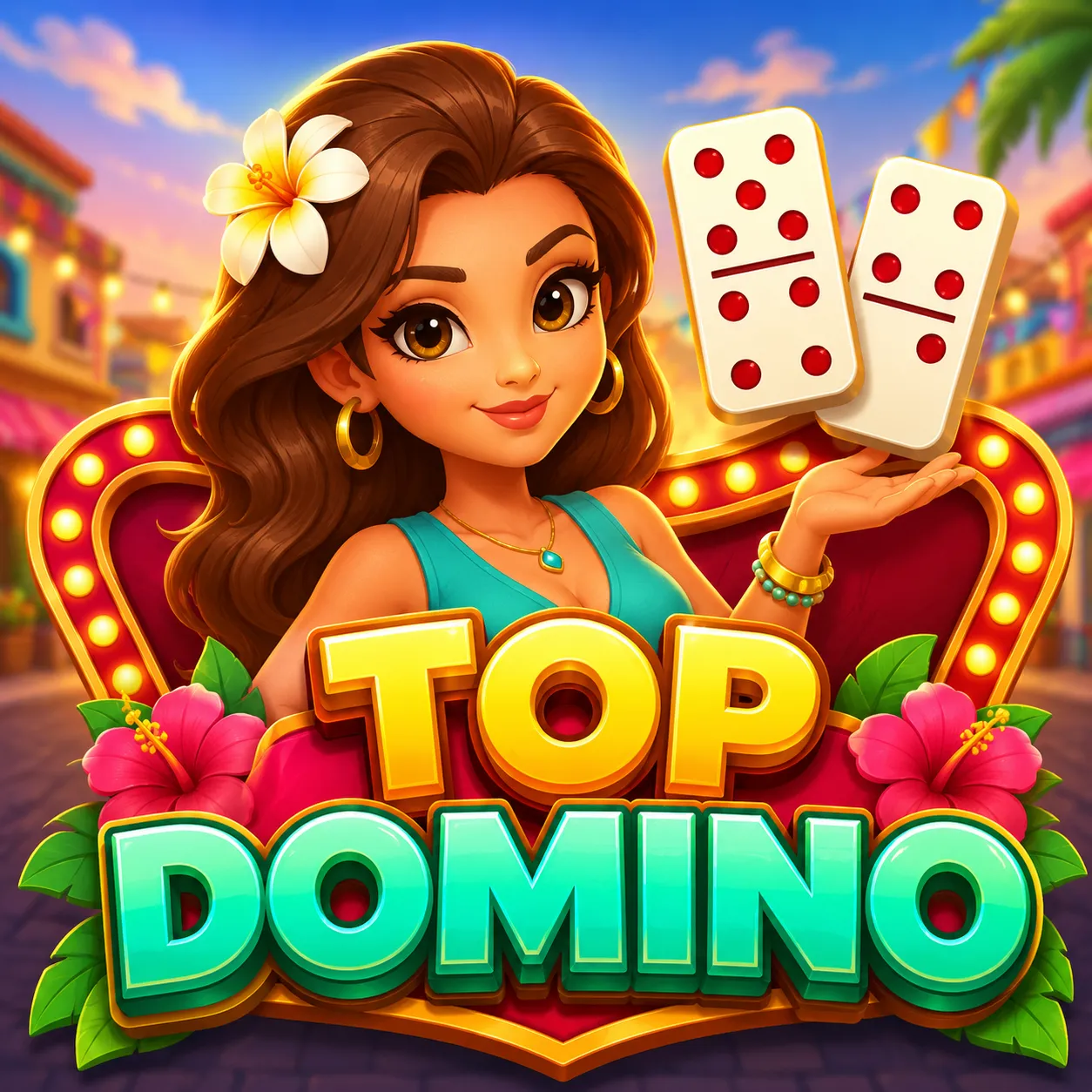 TOPDOMINO - Simulasi Seru Bermain Domino