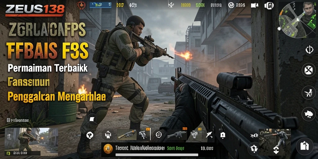 Screenshot gameplay intens ZEUS138 menampilkan pertempuran seru di medan perang.